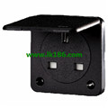 Mennekes Grounding-type panel mounted receptacle 10713