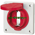 Mennekes Panel mounted receptacle SCHUKO 11013F