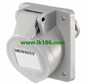 MennekesPanel mounted receptacle1272