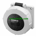 MennekesPanel mounted receptacle with TwinCONTACT 1713