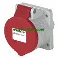 MennekesPanel mounted receptacle2584