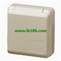 MennekesCepex panel mounted receptacle4233