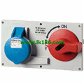 MennekesPanel mounted receptacle7504