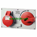 MennekesPanel mounted receptacle7505
