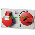 MennekesPanel mounted receptacle7507