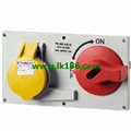 MennekesPanel mounted receptacle7511