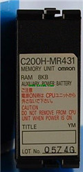 OMRON RAM Memory Cassette C200H-MR431